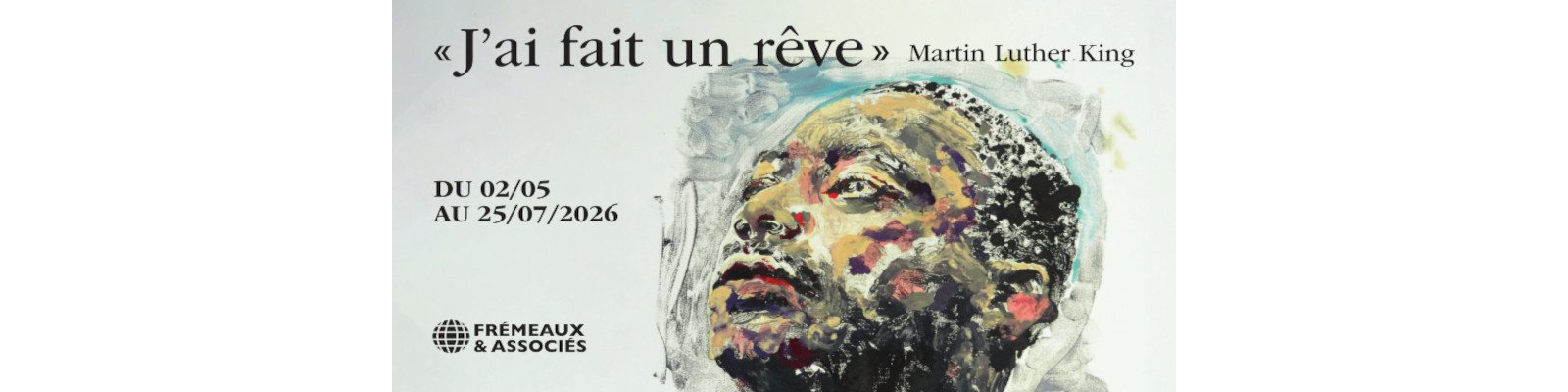 Bandeau J'ai fait un rêve, Martin Luther King