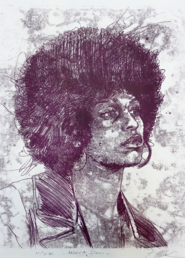 Angela Davis - Peggy Viallat-Langlois