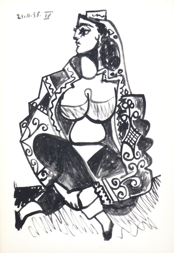 Carnet de Californie 02 (Arches) - Pablo Picasso